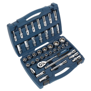 Sealey AK8993 Premier Socket Set 1/2"Sq Drive 41pc