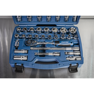 Sealey AK8993 Premier Socket Set 1/2"Sq Drive 41pc - additional view 5