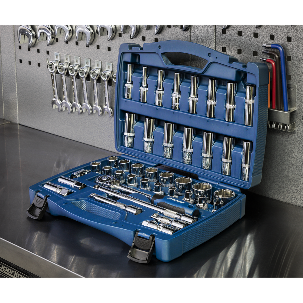 Sealey AK8993 Premier Socket Set 1/2"Sq Drive 41pc - additional view 7