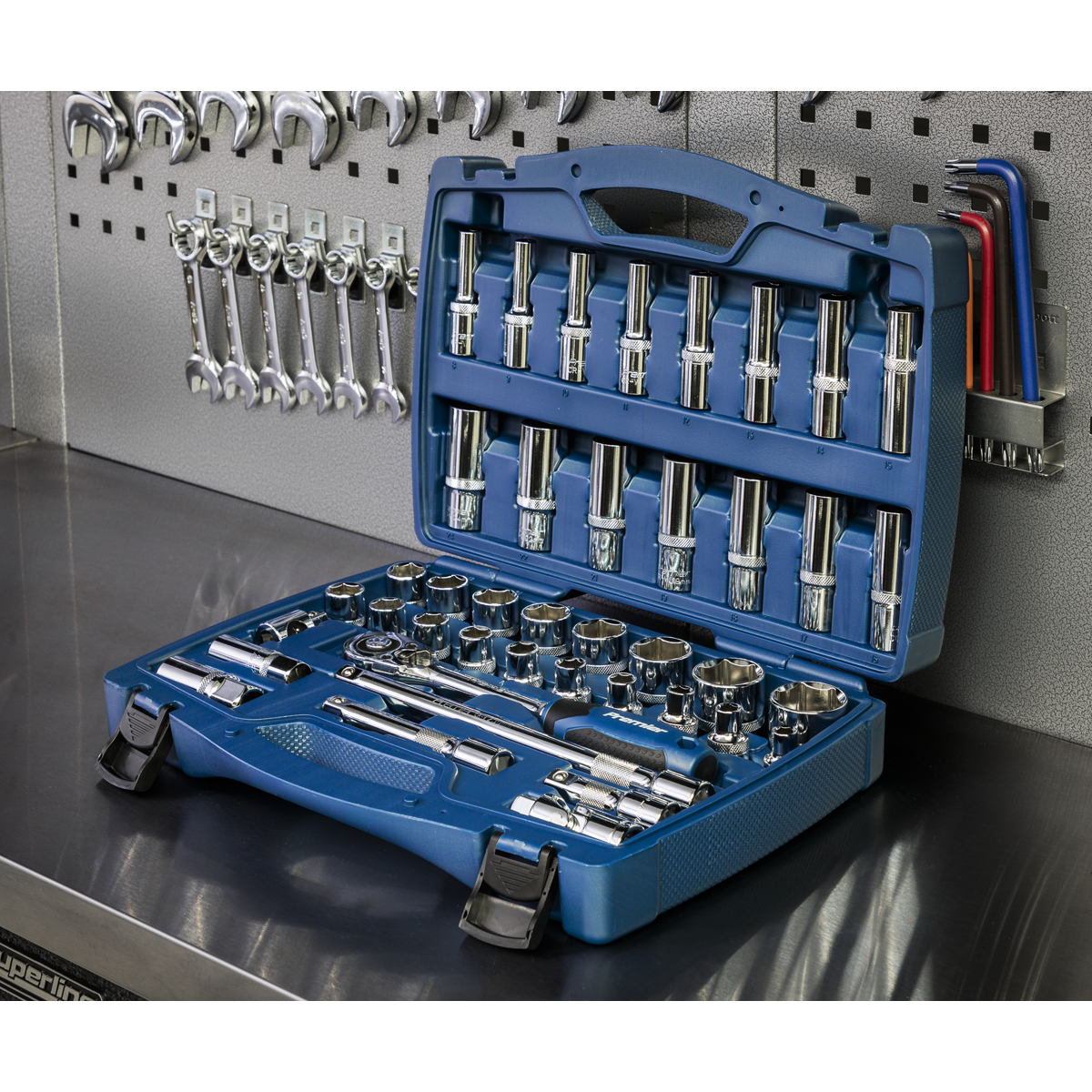Sealey AK8993 Premier Socket Set 1/2"Sq Drive 41pc - additional view 7