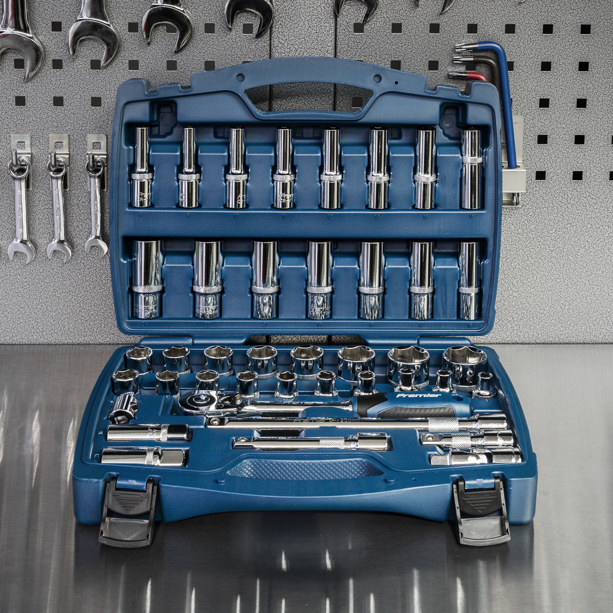 Sealey AK8993 Premier Socket Set 1/2"Sq Drive 41pc - additional view 8