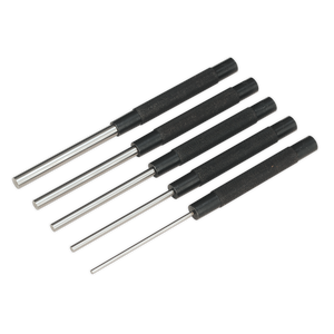 Sealey AK9124 Imperial Parallel Long Pattern Pin Punch Set 5pc
