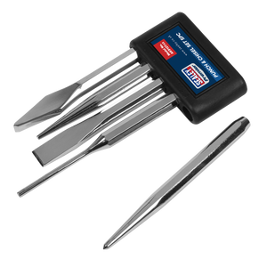 Sealey AK9127 Premier Punch & Chisel Set 5pc