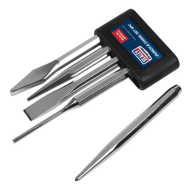 Sealey AK9127 Premier Punch & Chisel Set 5pc