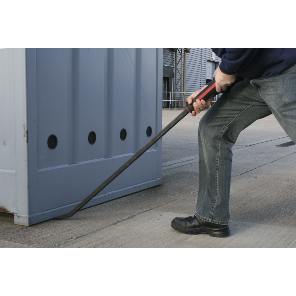 Sealey AK9134 Premier Heavy-Duty 45° Pry Bar with Hammer Cap 1220mm - additional view 3