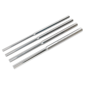 Sealey AK9147 Premier Extra-Long Parallel Pin Punch Set 4pc