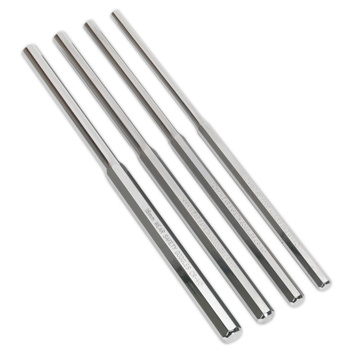 Sealey AK9147 Premier Extra-Long Parallel Pin Punch Set 4pc - additional view 5