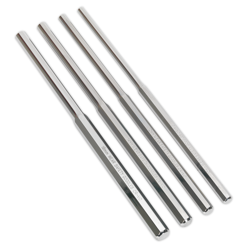 Sealey AK9147 Premier Extra-Long Parallel Pin Punch Set 4pc - additional view 5