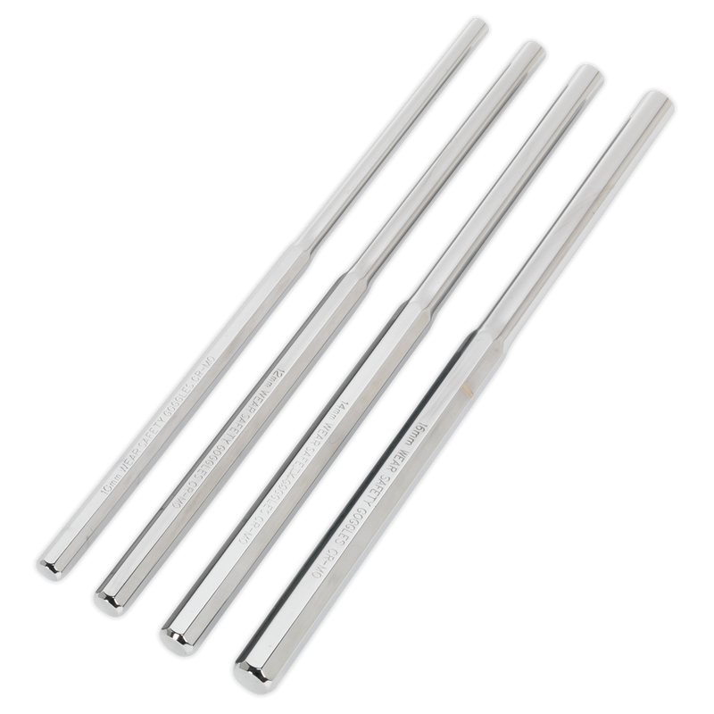 Sealey AK9147 Premier Extra-Long Parallel Pin Punch Set 4pc - additional view 3