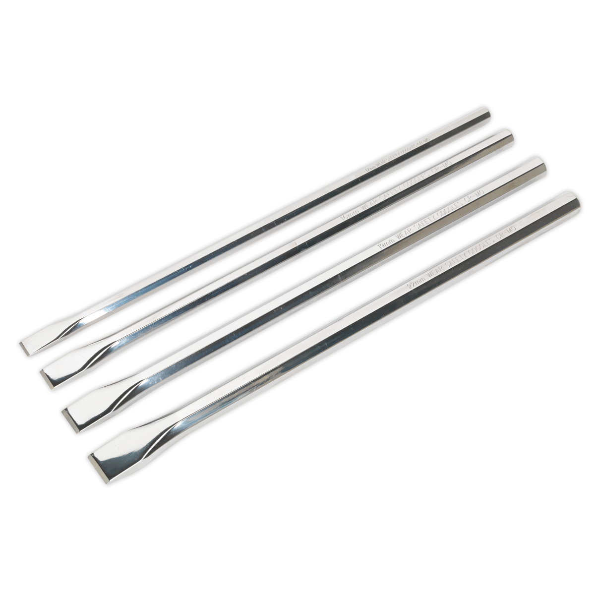 Sealey AK9148 Premier Extra-Long Chisel Set 4pc