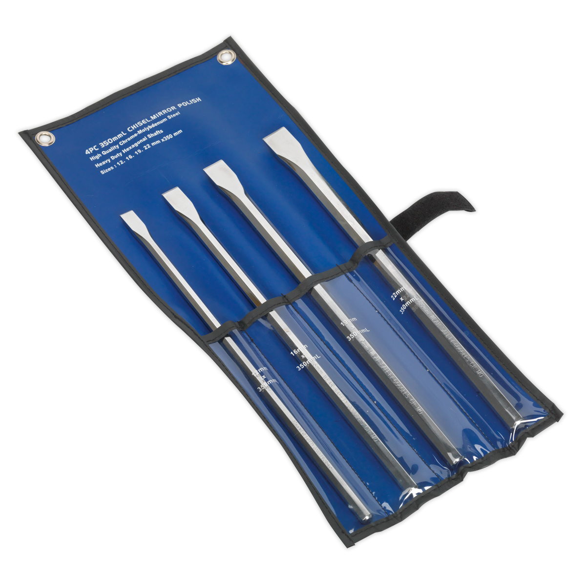 Sealey AK9148 Premier Extra-Long Chisel Set 4pc - additional view 2