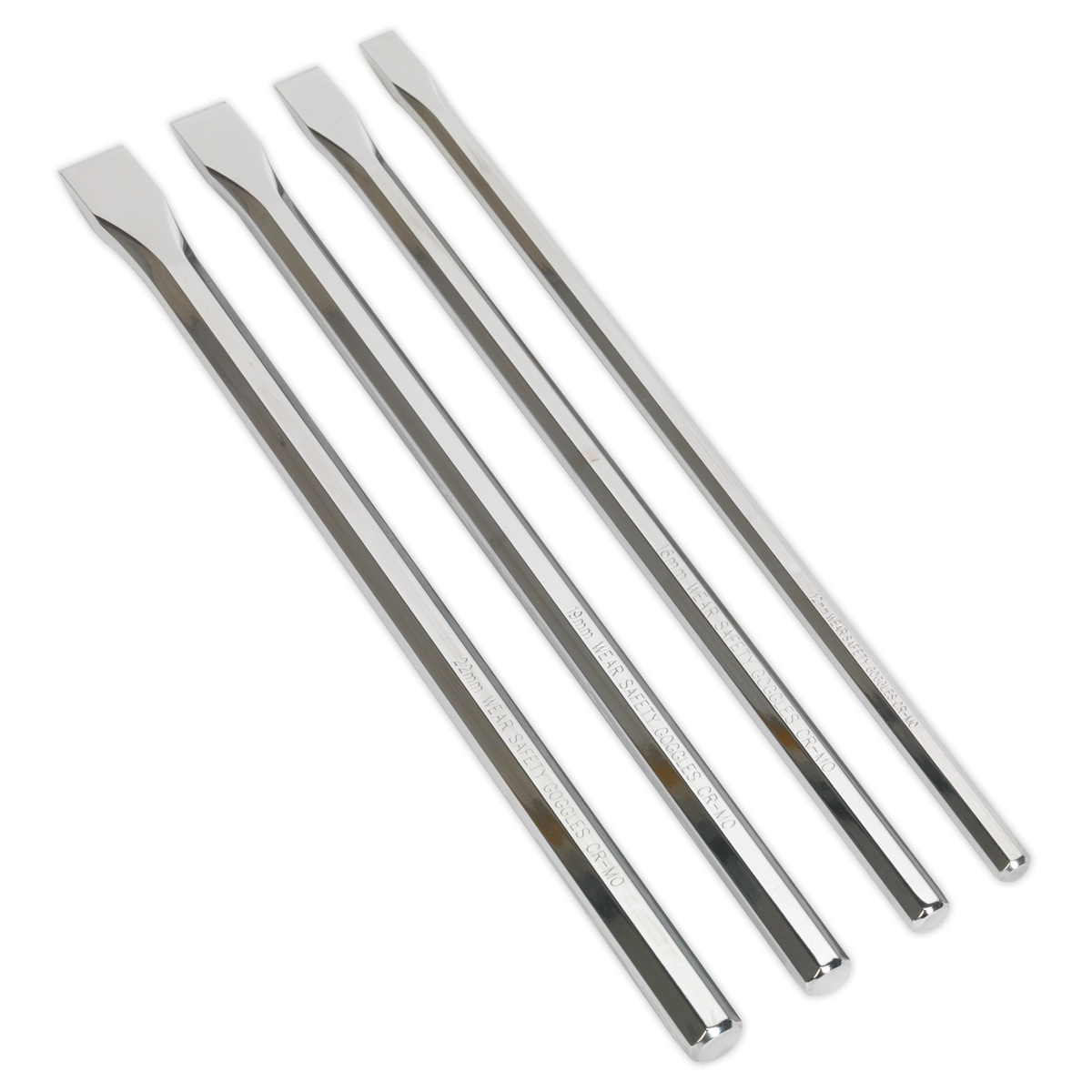 Sealey AK9148 Premier Extra-Long Chisel Set 4pc - additional view 3
