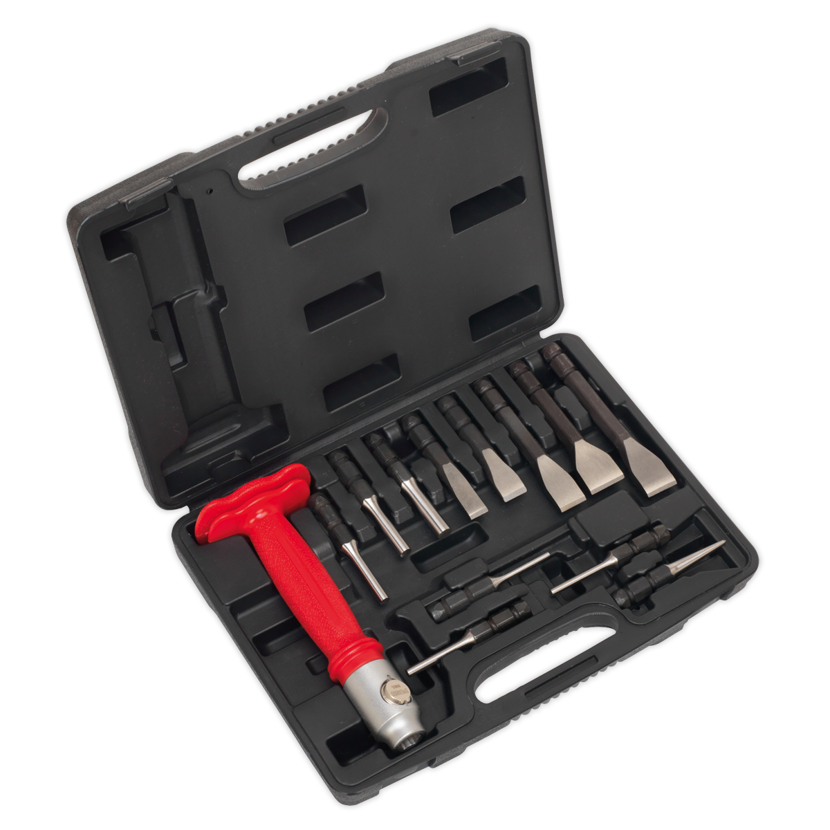 Sealey AK9215 Premier Interchangeable Punch & Chisel Set 13pc