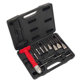 Sealey AK9215 Premier Interchangeable Punch & Chisel Set 13pc