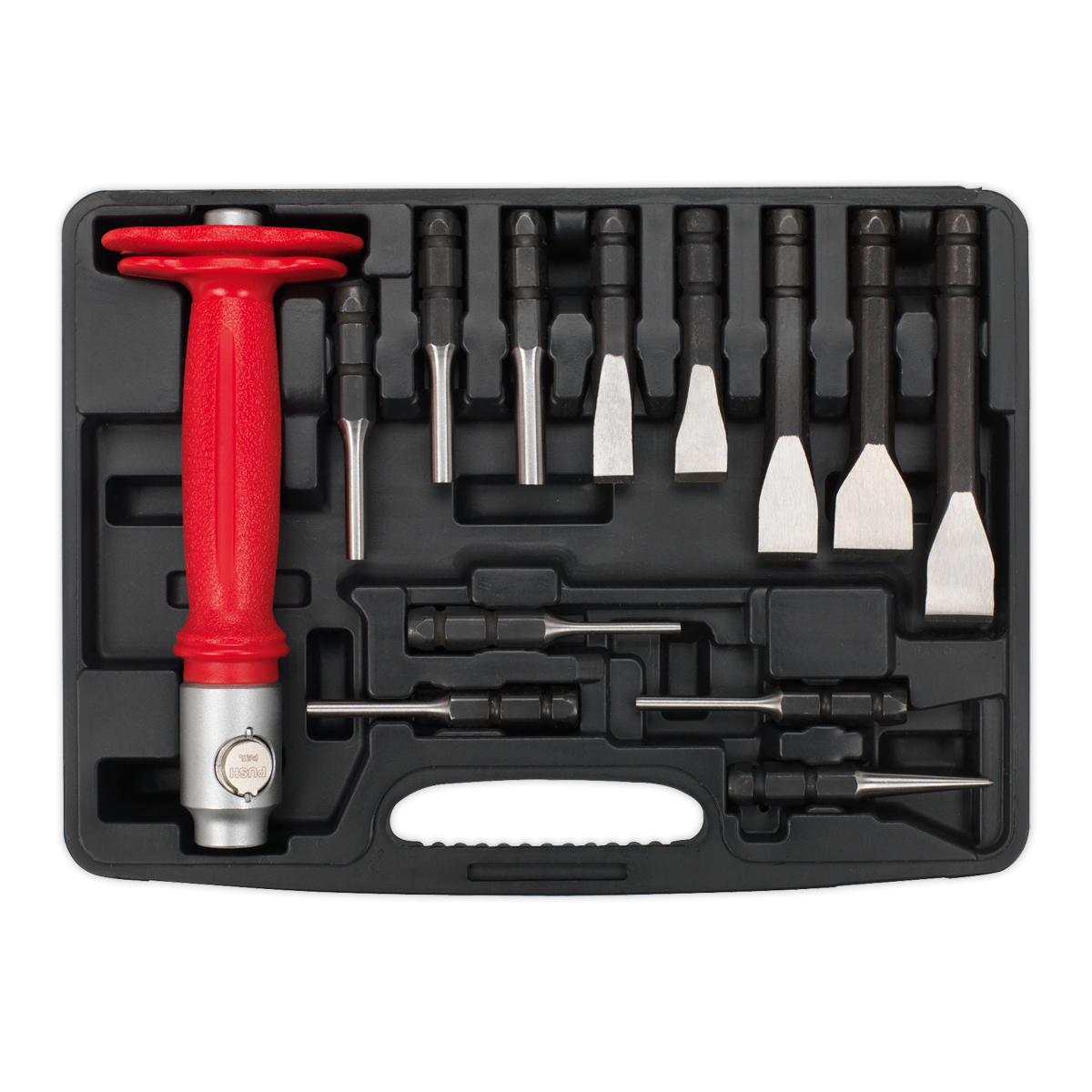Sealey AK9215 Premier Interchangeable Punch & Chisel Set 13pc - additional view 4