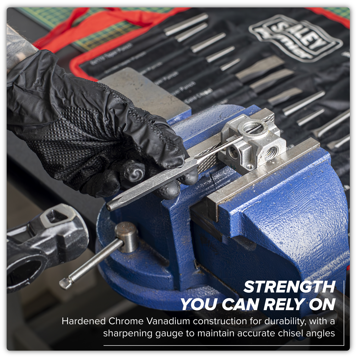 Sealey AK9216 Premier Punch & Chisel Set 16pc - additional view 3