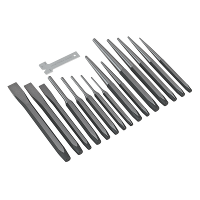 Sealey AK9216 Premier Punch & Chisel Set 16pc