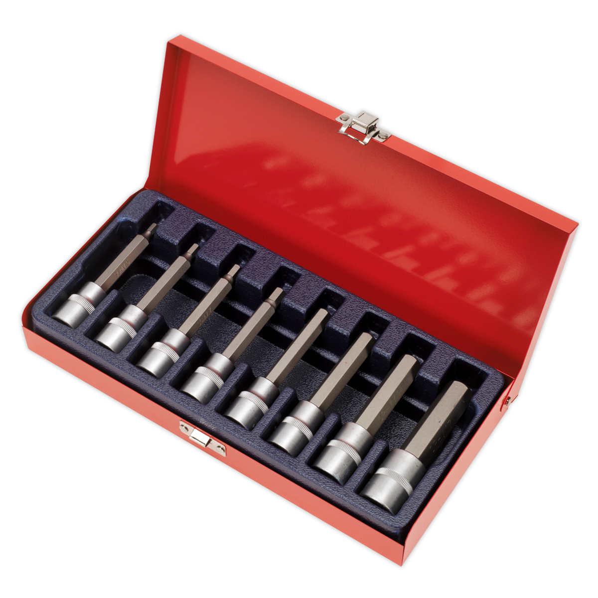 Sealey AK9310 Premier Hex Socket Bit Set 1/2"Sq Drive 8pc - additional view 4