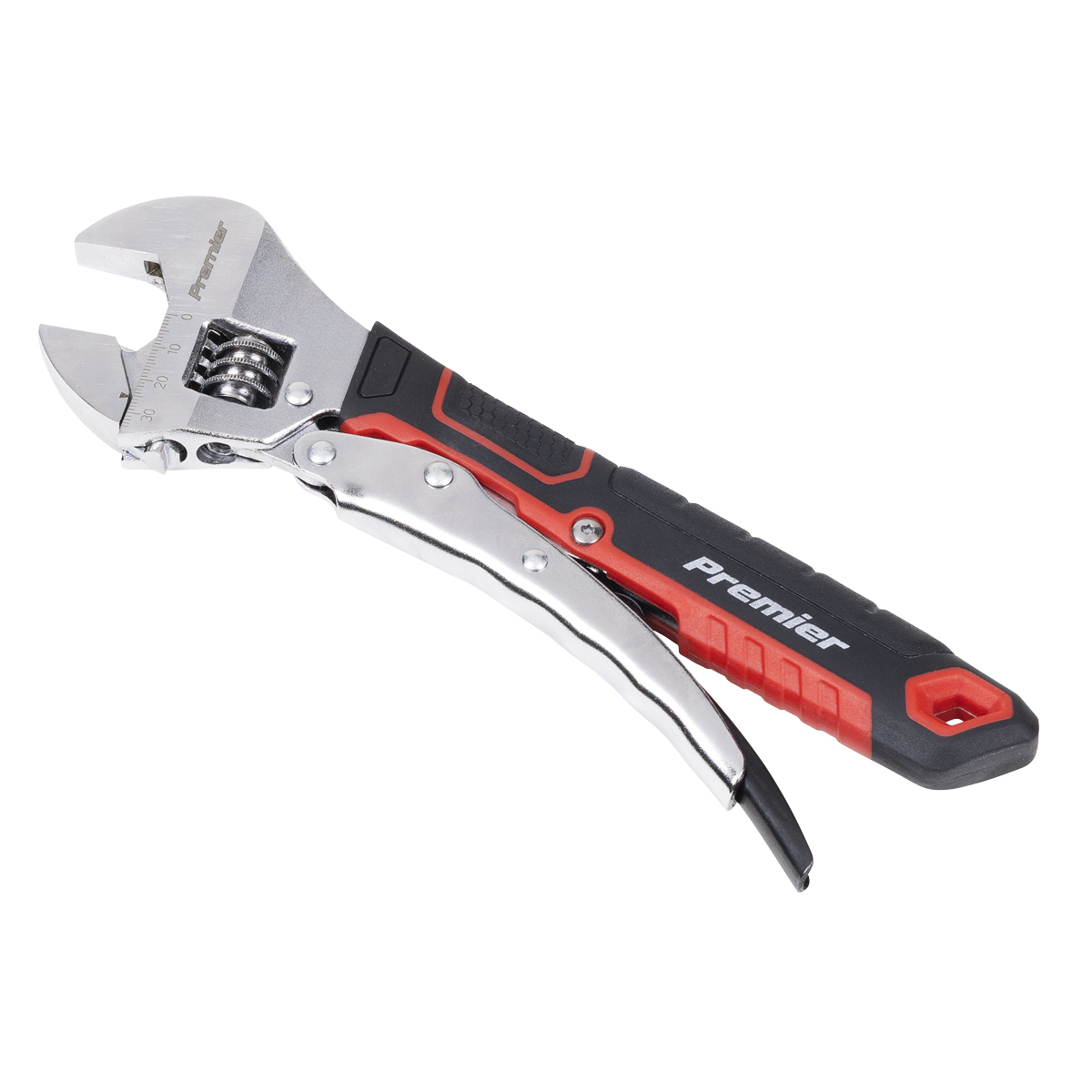 Sealey AK9572 Premier Locking Adjustable Wrench 250mm - additional view 2