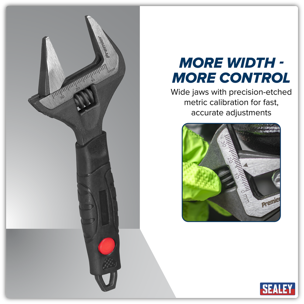 Sealey AK9573 Premier Adjustable Wide Jaw Wrench 150mm - additional view 7