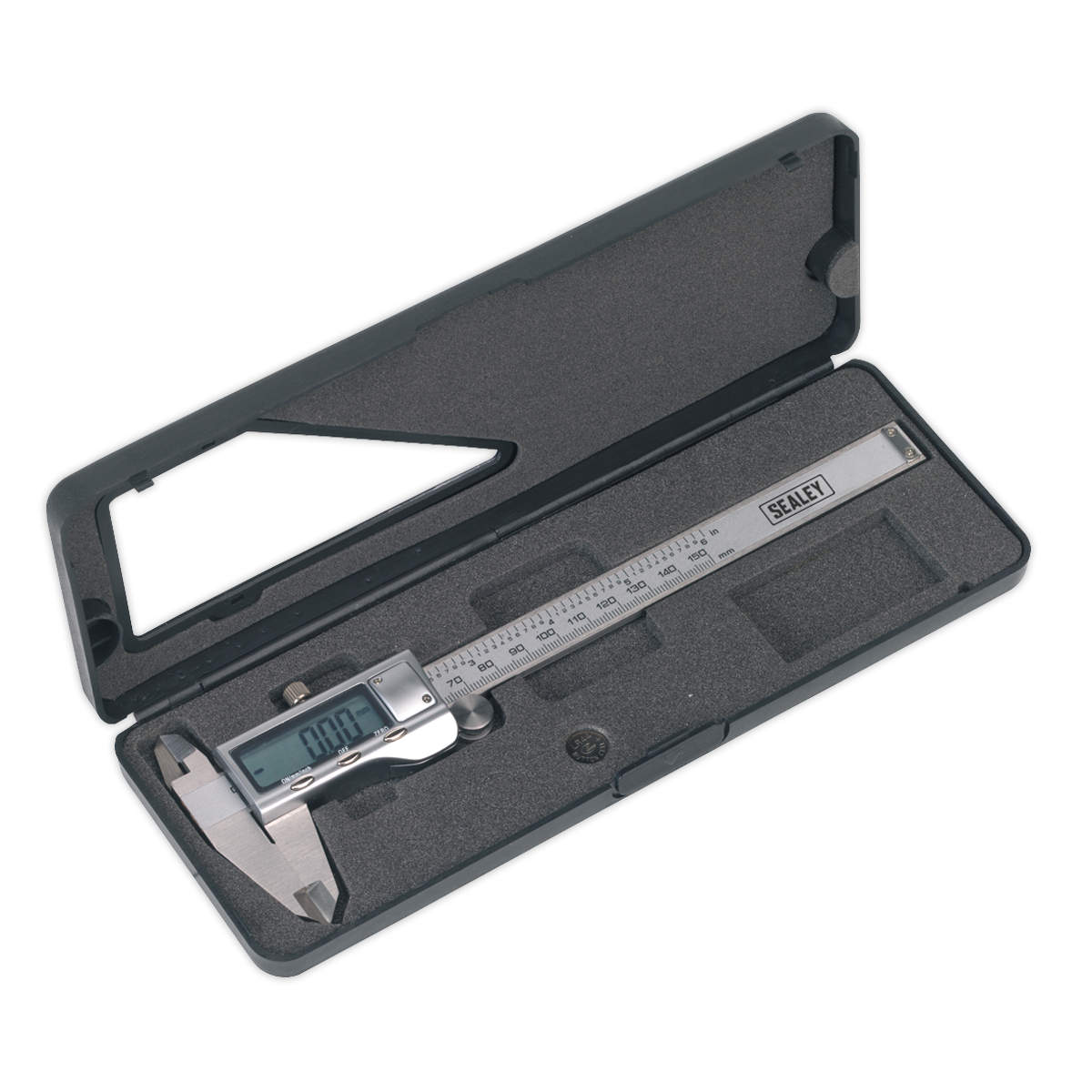 Sealey AK9621EV Premier Stainless Steel Digital Vernier Caliper 0-150mm(0-6") - additional view 2