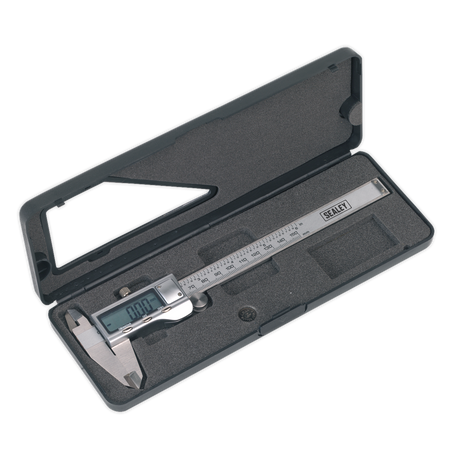Sealey AK9621EV Premier Stainless Steel Digital Vernier Caliper 0-150mm(0-6") - additional view 2