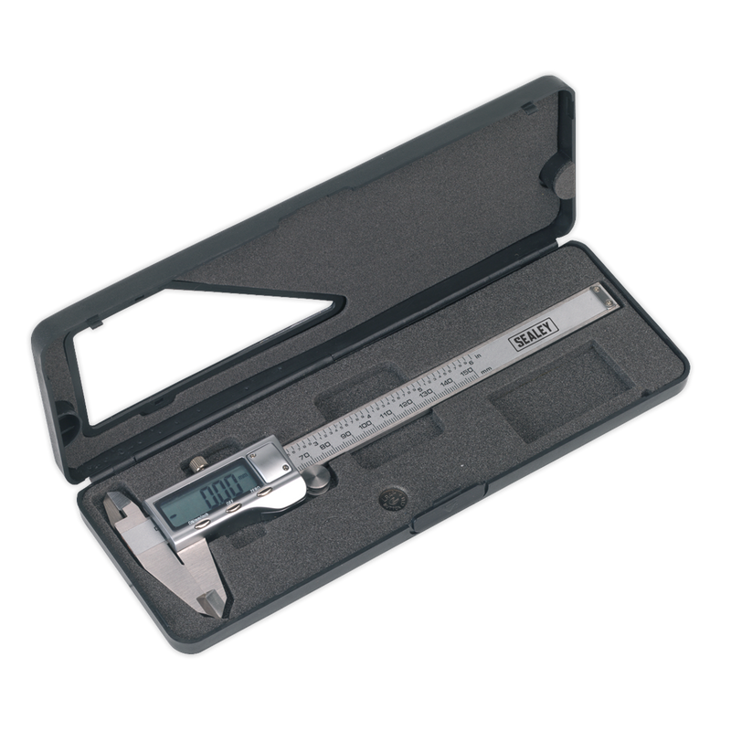 Sealey AK9621EV Premier Stainless Steel Digital Vernier Caliper 0-150mm(0-6") - additional view 2