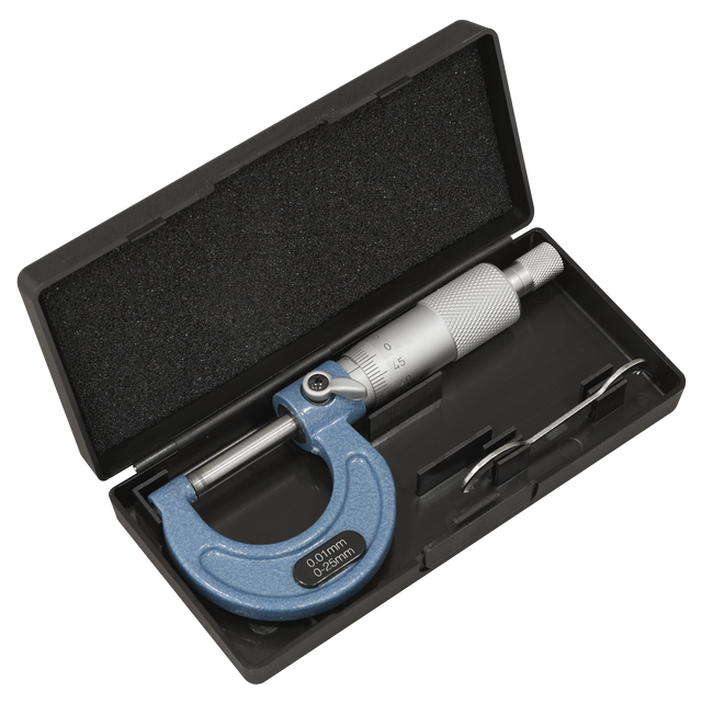 Sealey AK9630M External Micrometer 0-25mm