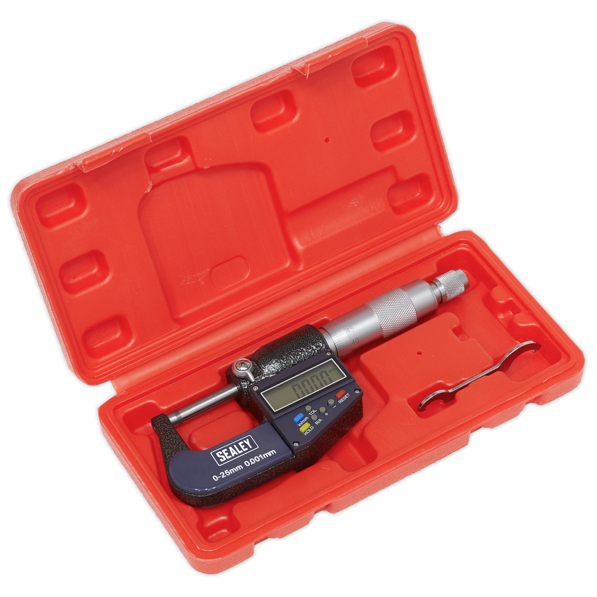 Sealey AK9635D Digital External Micrometer 0-25mm(0-1") - additional view 8