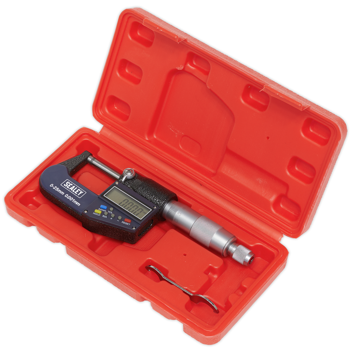 Sealey AK9635D Digital External Micrometer 0-25mm(0-1") - additional view 2