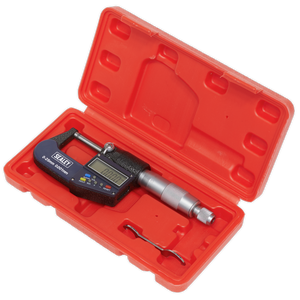 Sealey AK9635D Digital External Micrometer 0-25mm(0-1") - additional view 2