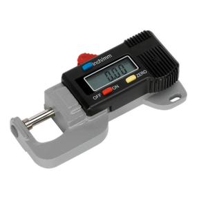 Sealey AK9638D Digital External Micrometer 0-12.7mm(0-0.5")