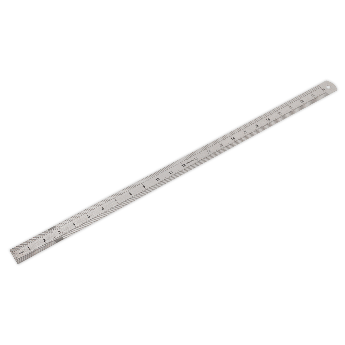 Sealey AK9642 Stainless Steel Rule 24" (600mm) - additional view 2