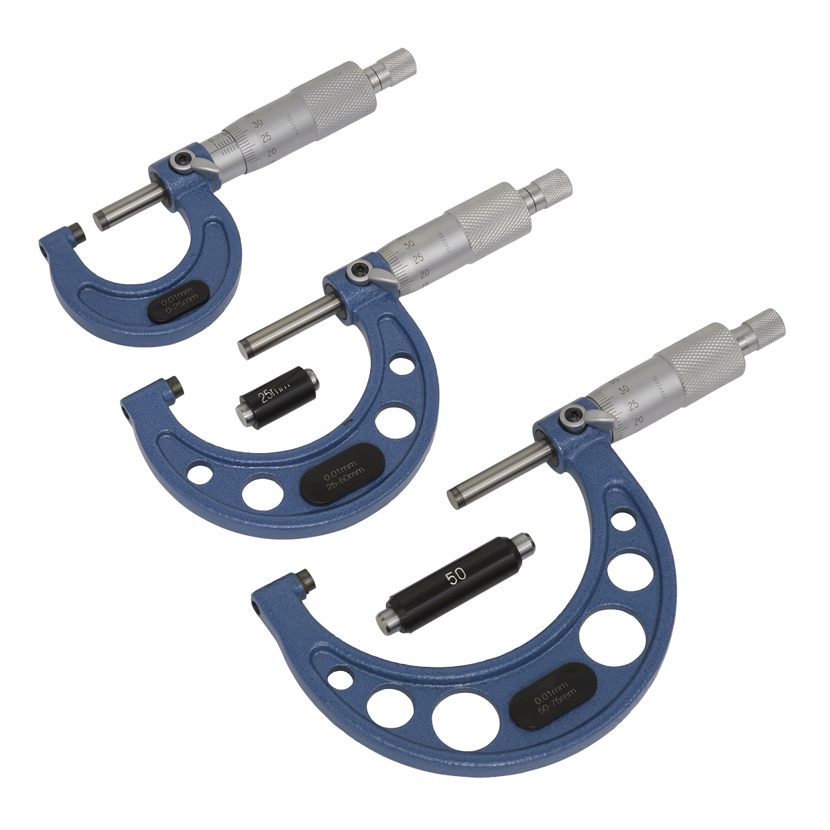 Sealey AK9651M External Micrometer Set 3pc - additional view 7