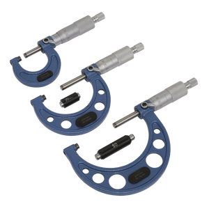 Sealey AK9651M External Micrometer Set 3pc - additional view 7