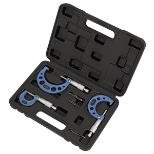 Sealey AK9651M External Micrometer Set 3pc - additional view 5