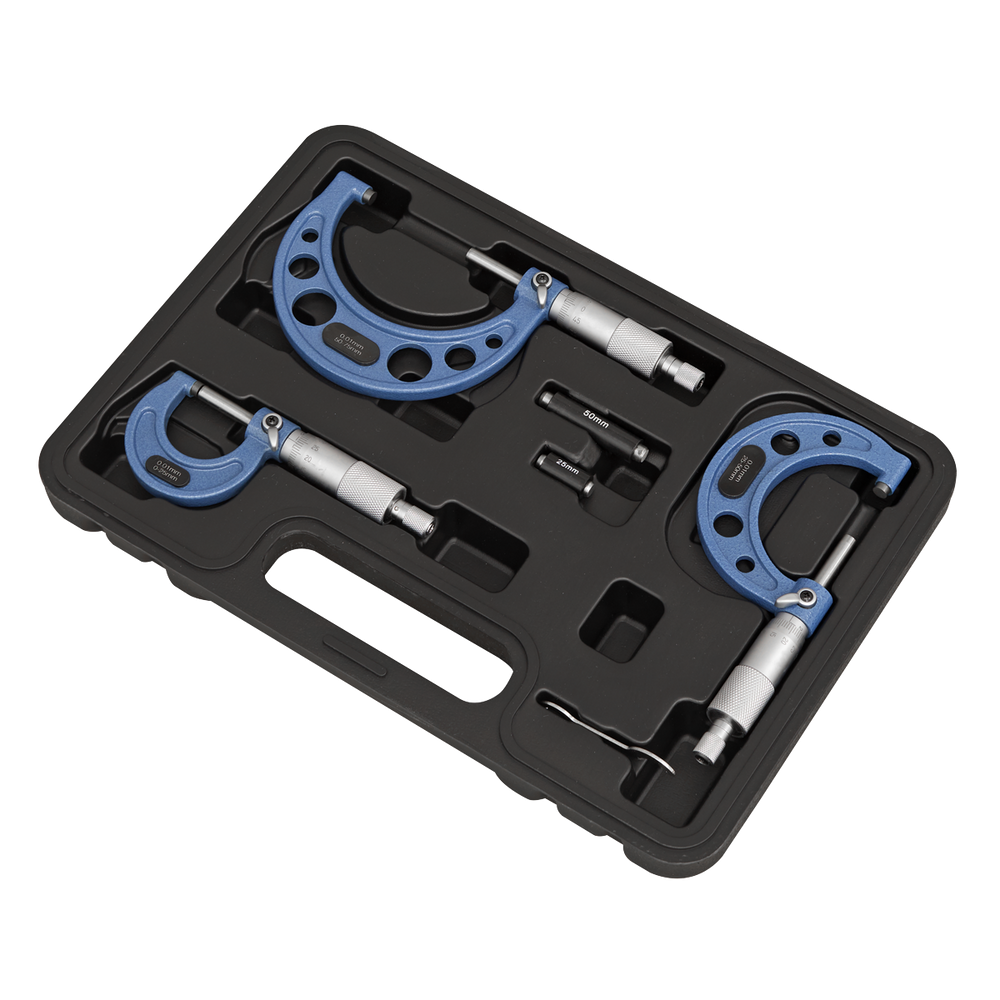 Sealey AK9651M External Micrometer Set 3pc - additional view 2