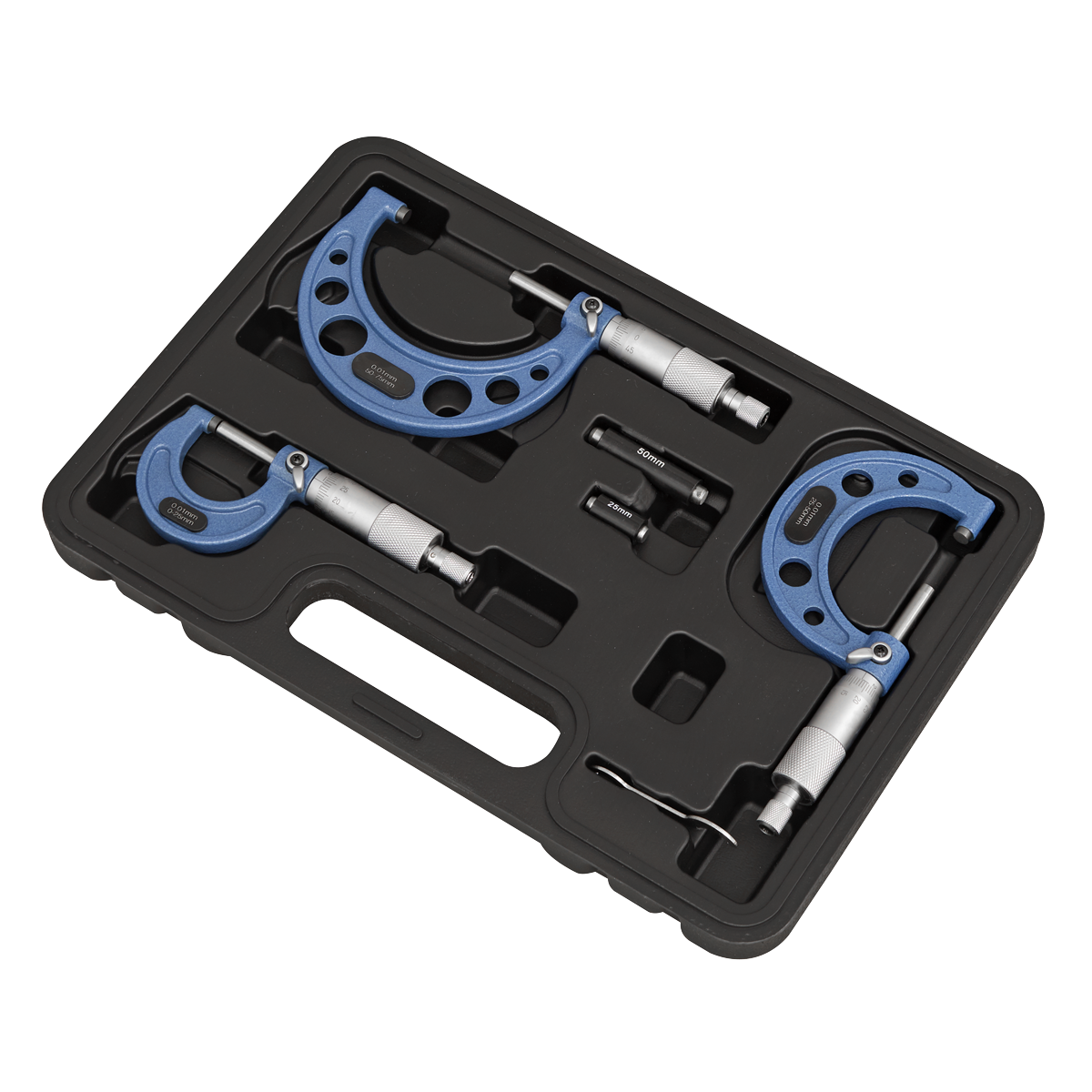 Sealey AK9651M External Micrometer Set 3pc - additional view 2