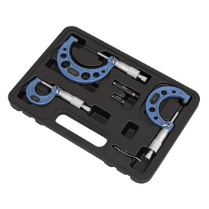 Sealey AK9651M External Micrometer Set 3pc - additional view 2