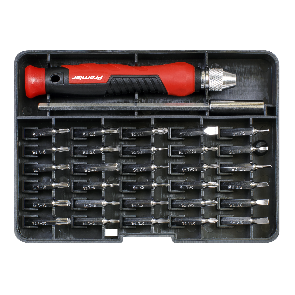 Sealey AK97328 Premier Precision Bit Screwdriver Set 32pc - additional view 2
