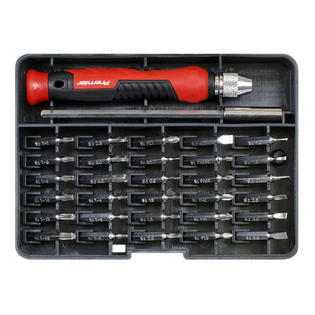 Sealey AK97328 Premier Precision Bit Screwdriver Set 32pc - additional view 2
