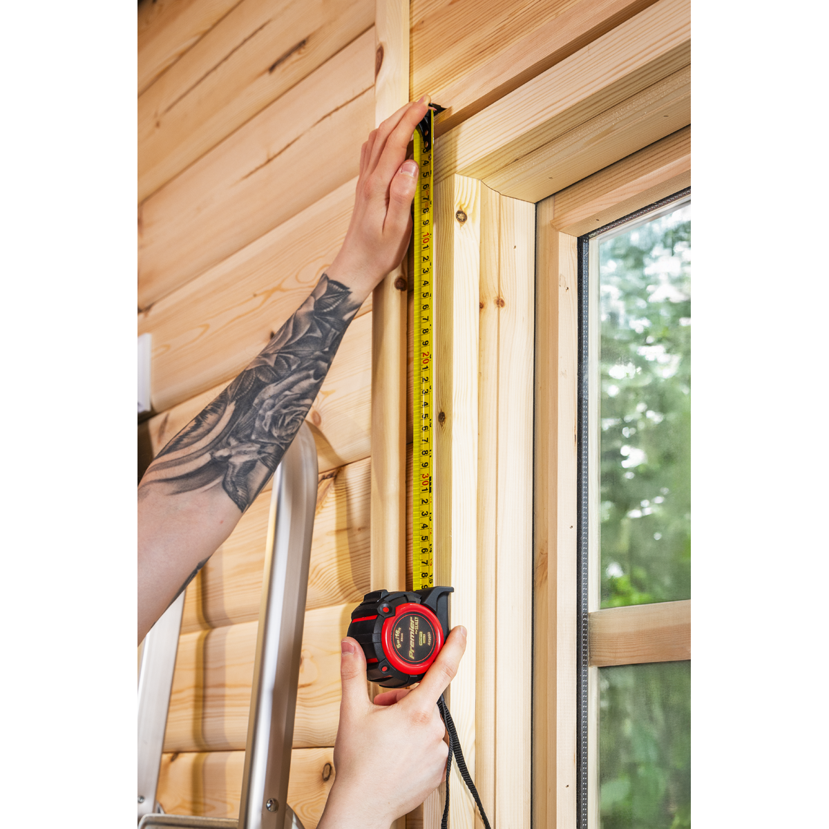 Sealey AK9850 Premier Metric/Imperial Tape Measure Extra-Wide Blade 5m(16ft) x 32mm - additional view 9