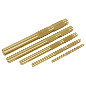 Sealey AKB05 Brass Punch Set 5pc