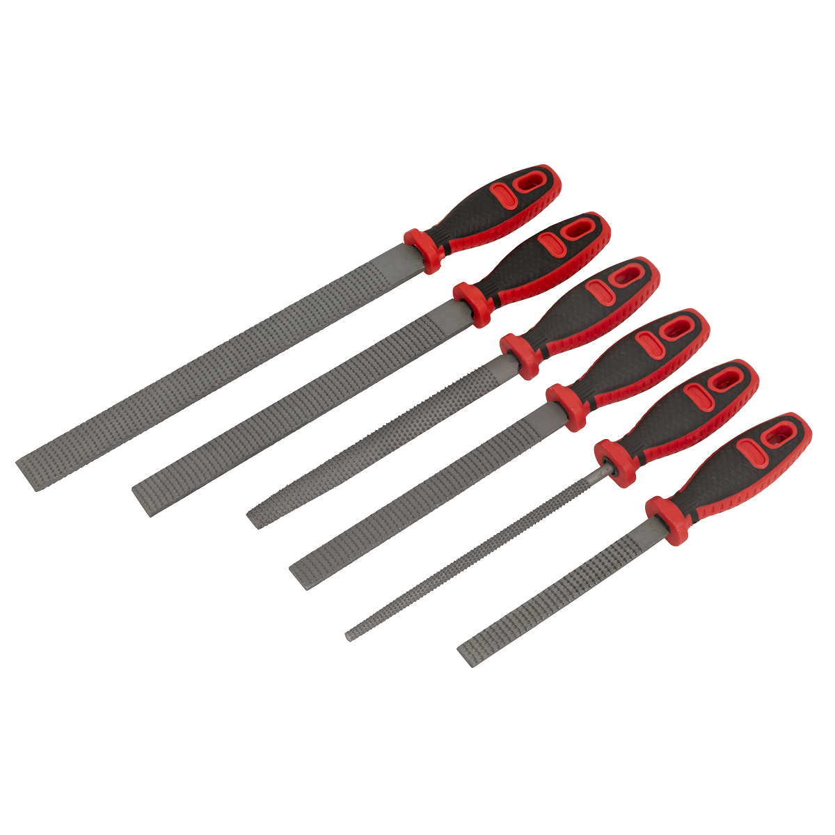Sealey AKR06 Premier Rasp File Set 6pc