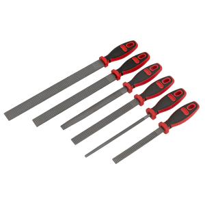 Sealey AKR06 Premier Rasp File Set 6pc