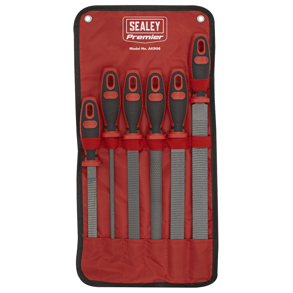 Sealey AKR06 Premier Rasp File Set 6pc - additional view 9