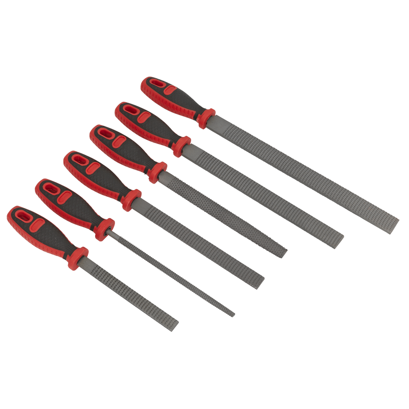 Sealey AKR06 Premier Rasp File Set 6pc - additional view 2