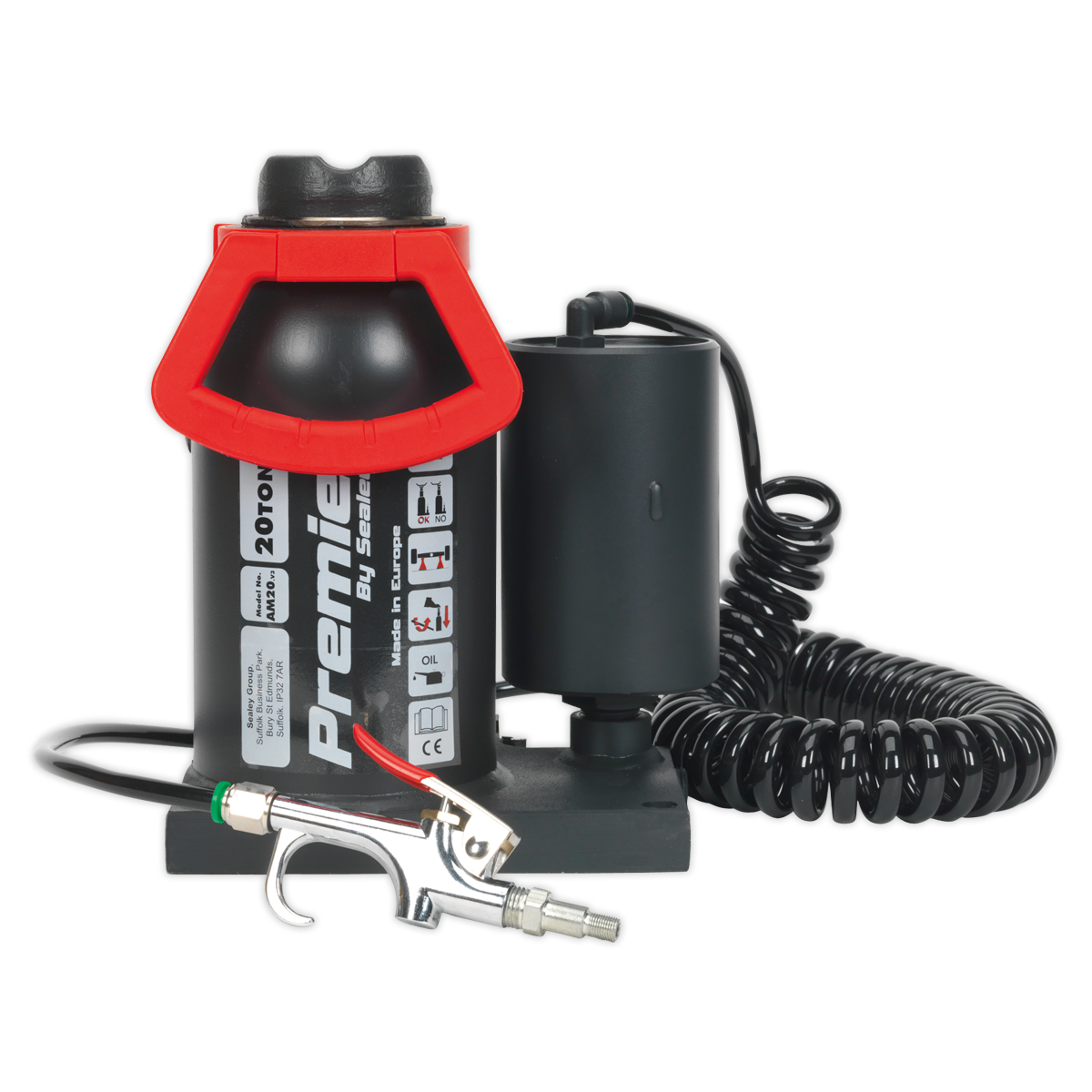 Sealey AM20 Premier Manual/Air Hydraulic Bottle Jack 20 Tonne - additional view 12