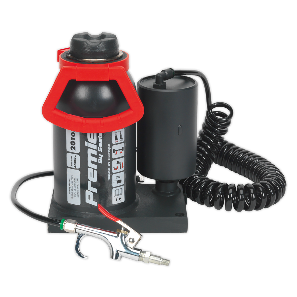 Sealey AM20 Premier Manual/Air Hydraulic Bottle Jack 20 Tonne - additional view 4
