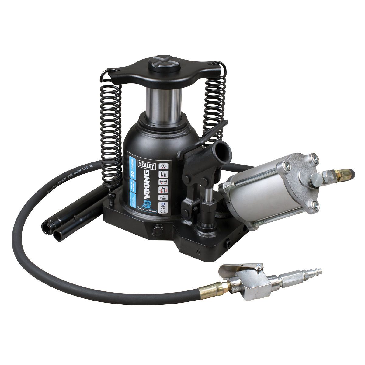 Sealey AM20SLE Viking Manual/Air Hydraulic Bottle Jack 20 Tonne - additional view 2